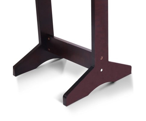 110cm Mirror with Cabinet - Walnut