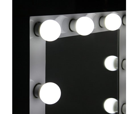 Embellir Make Up Mirror with LED Lights - White