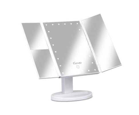 Embellir LED Tri-Fold Make Up Mirror