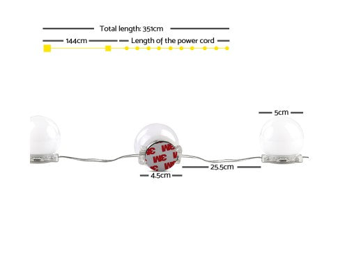 Mirror LED Lights Kit