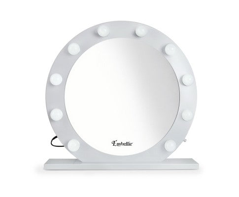 Embellir Make Up Mirror with LED Lights - White