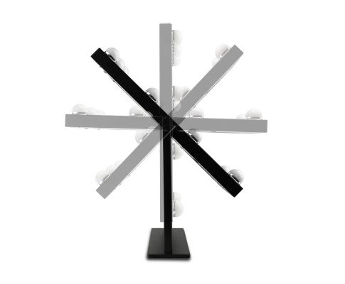 Embellir LED Standing Makeup Mirror - Black