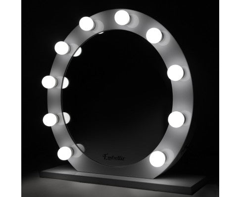 Embellir Make Up Mirror with LED Lights - White
