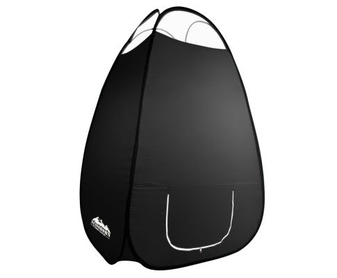 Portable Pop Up Tanning Tent - Black
