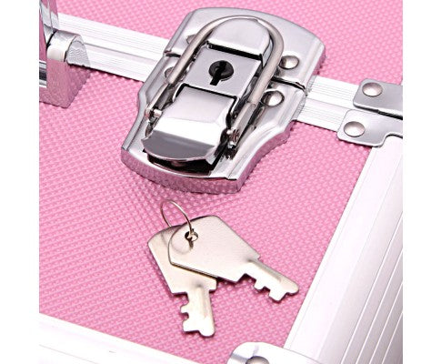 Embellir 7 in 1 Portable Cosmetic Beauty Makeup Trolley - Pink