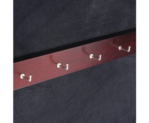 110cm Mirror with Cabinet - Walnut