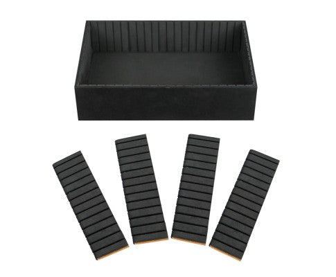 Embellir 7 in 1 Portable Cosmetic Beauty Makeup Trolley - Diamond Black