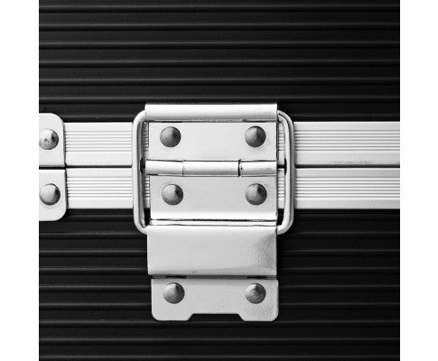 Embellir Portable Cosmetic Beauty Makeup Case with Mirror - Black