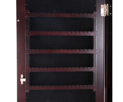 110cm Mirror with Cabinet - Walnut