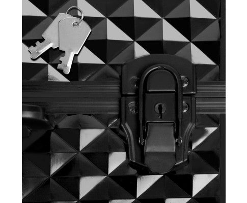 Embellir Portable Cosmetic Beauty Makeup Case - Diamond Black