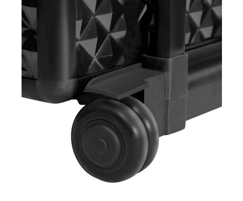 Embellir 7 in 1 Portable Cosmetic Beauty Makeup Trolley - Diamond Black