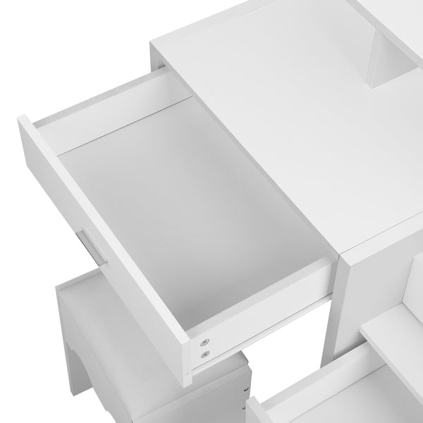 Artiss Dressing Table with Stool and drawers